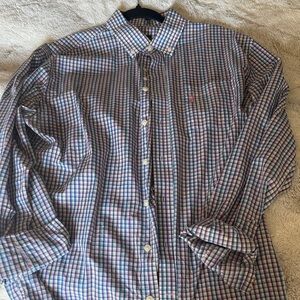 johnnie-O Multicolor Plaid Button Down Shirt